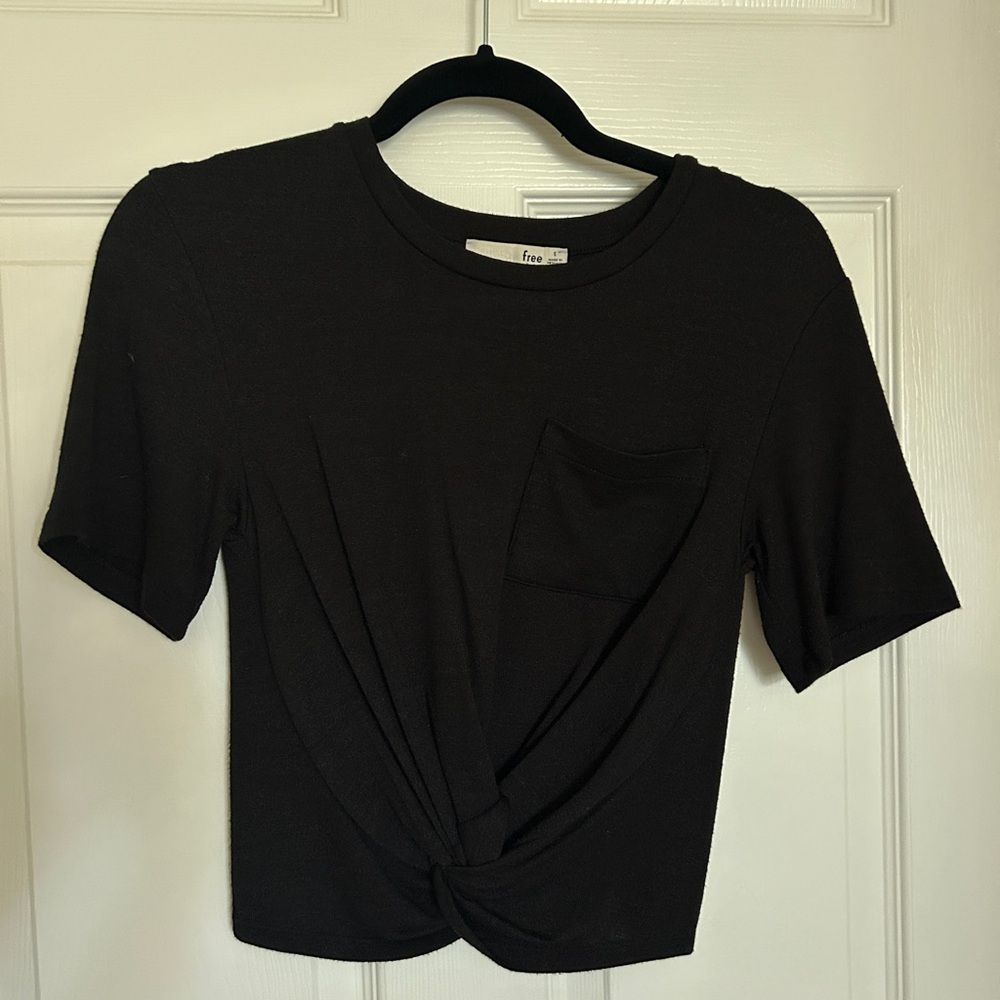 Aritzia Wilfred free twist knot Women's t shirt